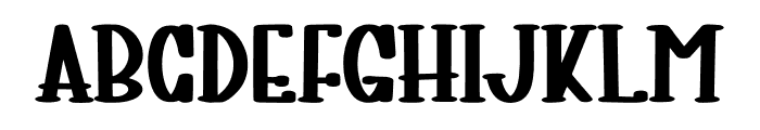 Farmhouse Blooming Regular Font UPPERCASE