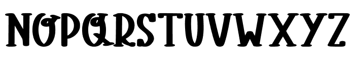 Farmhouse Blooming Regular Font UPPERCASE