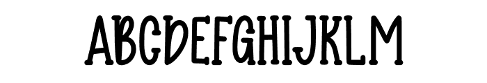 Farmhouse Handwriting Regular Font UPPERCASE