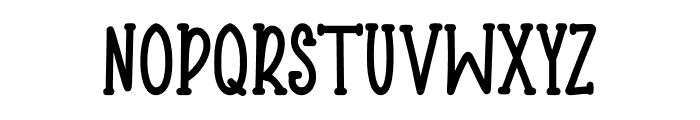 Farmhouse Handwriting Regular Font UPPERCASE