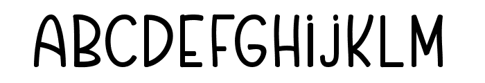 Farmhouse Handwritten Regular Font UPPERCASE