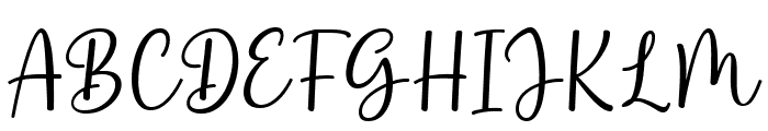 Farmhouse Handwritten Script Rg Font UPPERCASE