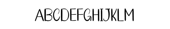 Farmhouse Minimalist Font UPPERCASE