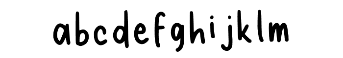 Farmhouse Sans Regular Font LOWERCASE
