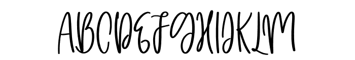 Farmhouse Style Font UPPERCASE