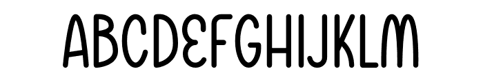 Farmhouse Working Font LOWERCASE