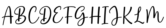 FarmhouseHandwrittenScript-Rg Font UPPERCASE