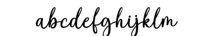 FarmhouseHandwrittenScript-Rg Font LOWERCASE