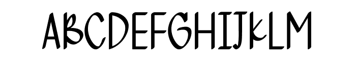 Farmsalad Font UPPERCASE