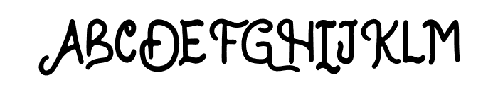 Fascino Font UPPERCASE