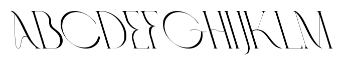 FashionableReverseItalic-Italic Font LOWERCASE