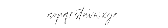 Fashiones Font LOWERCASE