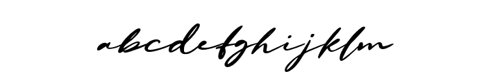 FashionyRegular Font LOWERCASE