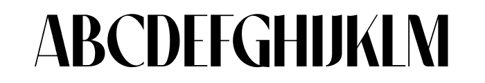 Fashiun Regular Font UPPERCASE