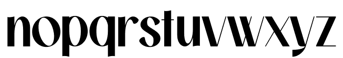 Fashiun Regular Font LOWERCASE