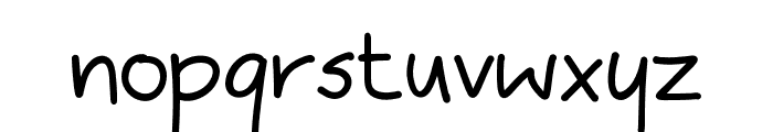 Fast-Notes Font LOWERCASE