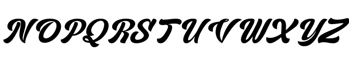 FastRider-Regular Font UPPERCASE