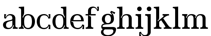 FastandCure-Regular Font LOWERCASE