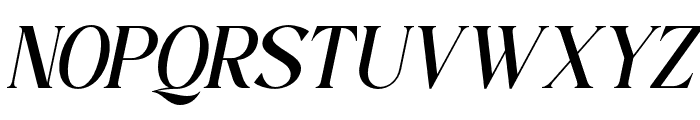Fastelar-Italic Font UPPERCASE