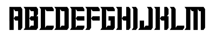Faster Racing Font Bold Font LOWERCASE