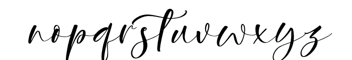 Fasthelly Italic Font LOWERCASE