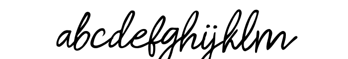 Fasthey Regular Font LOWERCASE