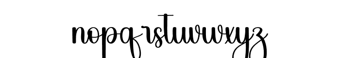 Fastival Summer Font LOWERCASE