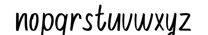 Fastone-Regular Font LOWERCASE