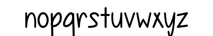 Fastsa Font LOWERCASE