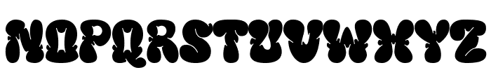 Fat Boy Font UPPERCASE