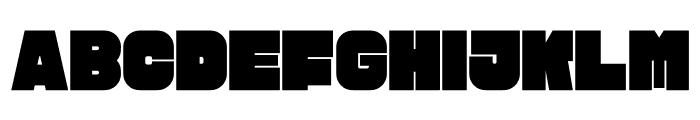Fat Chubby Sans Font UPPERCASE