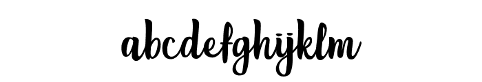 Fat Inlove Font LOWERCASE