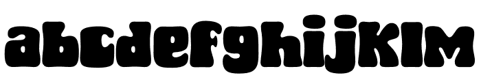 Fat Kat Font LOWERCASE