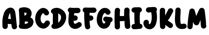 Fat Polar Font UPPERCASE