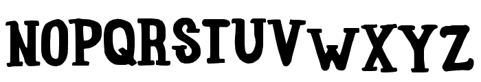 Fat Serif Regular Font UPPERCASE
