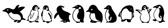 Fat penguin Font OTHER CHARS
