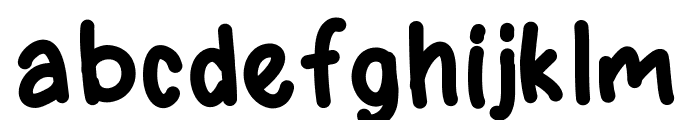 FatBoi Font LOWERCASE