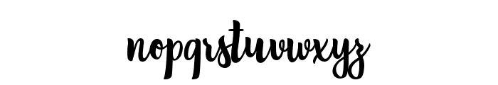 FatInlove Font LOWERCASE