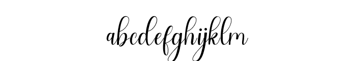 Fatahiyah Font LOWERCASE