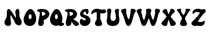 Fatbun-Regular Font UPPERCASE