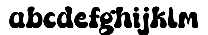 Fatbun-Regular Font LOWERCASE