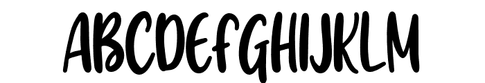 Fatflash-Regular Font UPPERCASE