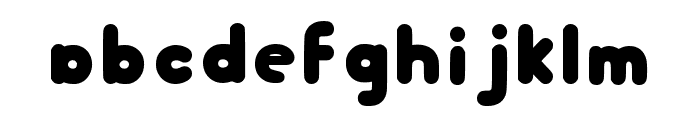 Fatfred Regular Font LOWERCASE
