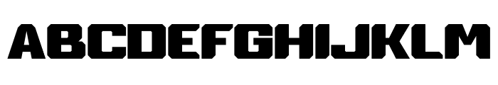Father Galaxy Regular Font UPPERCASE