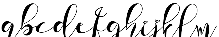 Father Love Font LOWERCASE