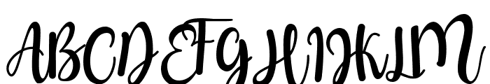 Father Mother Font UPPERCASE