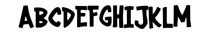 Father Radio Regular Font UPPERCASE