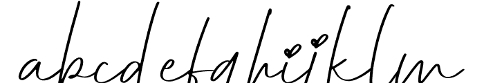 Father Signature Font LOWERCASE