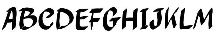 Father Teacher Font UPPERCASE