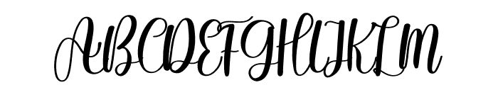 Fathermother Font UPPERCASE